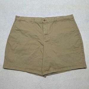 Gap 8" Vintage Classic Khaki Chino Shorts Golf Preppy Stretch Tan Mens 42